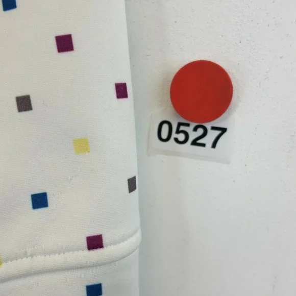 BURTON Women's White Coat Jacket LARGE Mock Neck Full Zip Long Sleeve Dry Ride - Picture 12 of 13